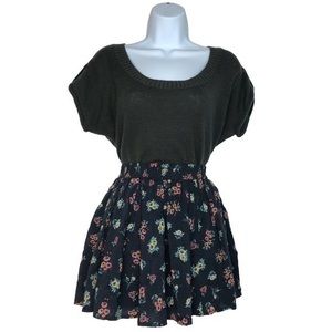 Charlotte Russe Short Sleeve Gray Sweater …